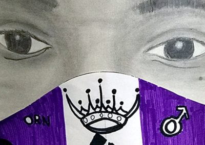 8th Grade • Portrait in Masks
