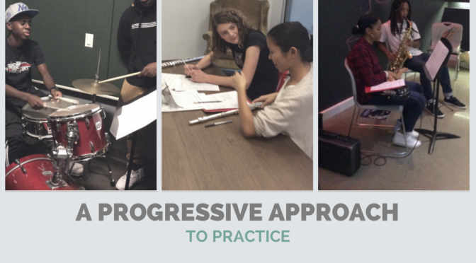 Progressive Approach to Practicing:  HS Wind Ensemble’s Peer Evaluations